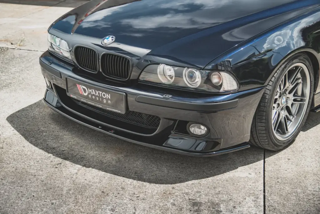 Front Bumper Extensions + Front Splitter compatible with BMW M5 / 5 M-Pack E39