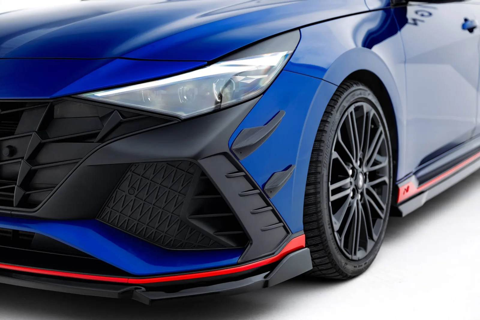 Canards compatible with Hyundai Elantra N Mk7