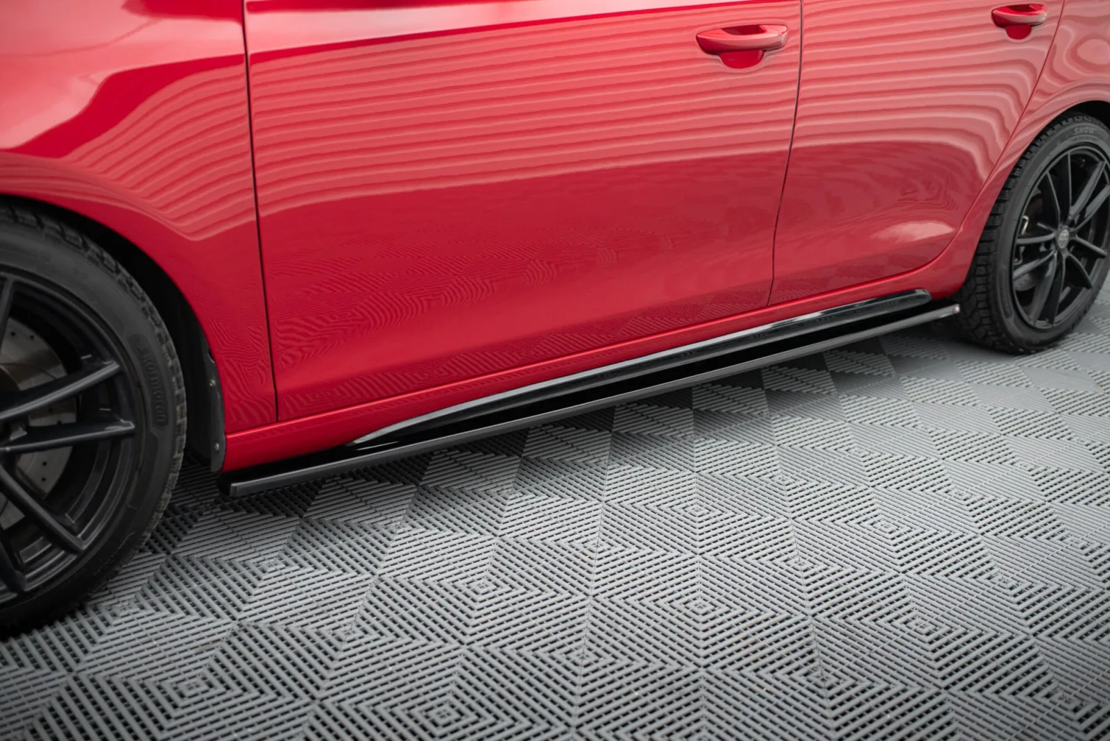 Side Skirts Diffusers compatible with VW GOLF MK6 GTI/ GTD