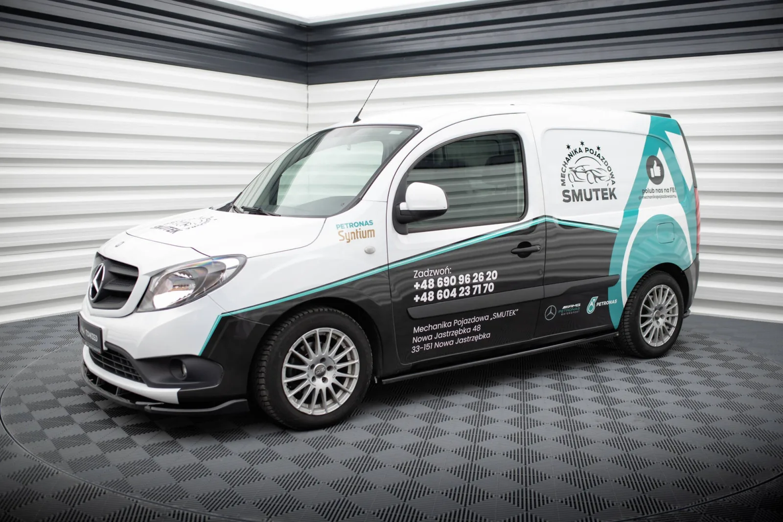 Set of Splitters compatible with Mercedes-Benz Citan W415