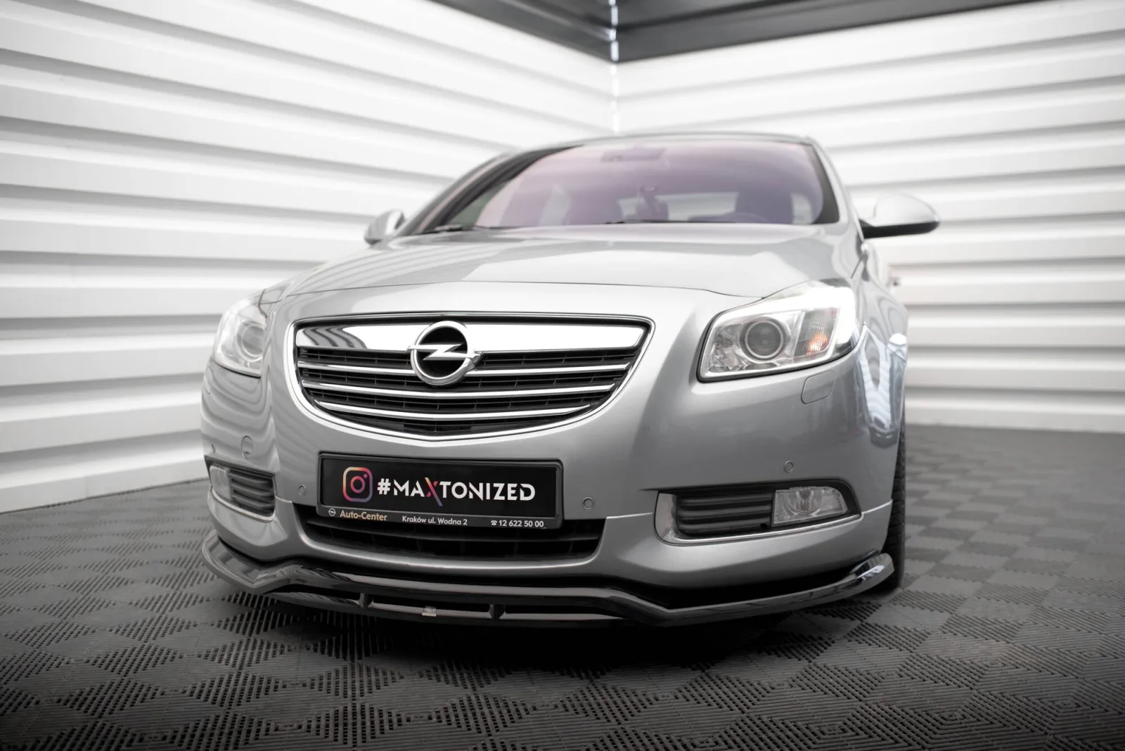 Front Splitter compatible with Opel Insignia OPC-Line Mk1
