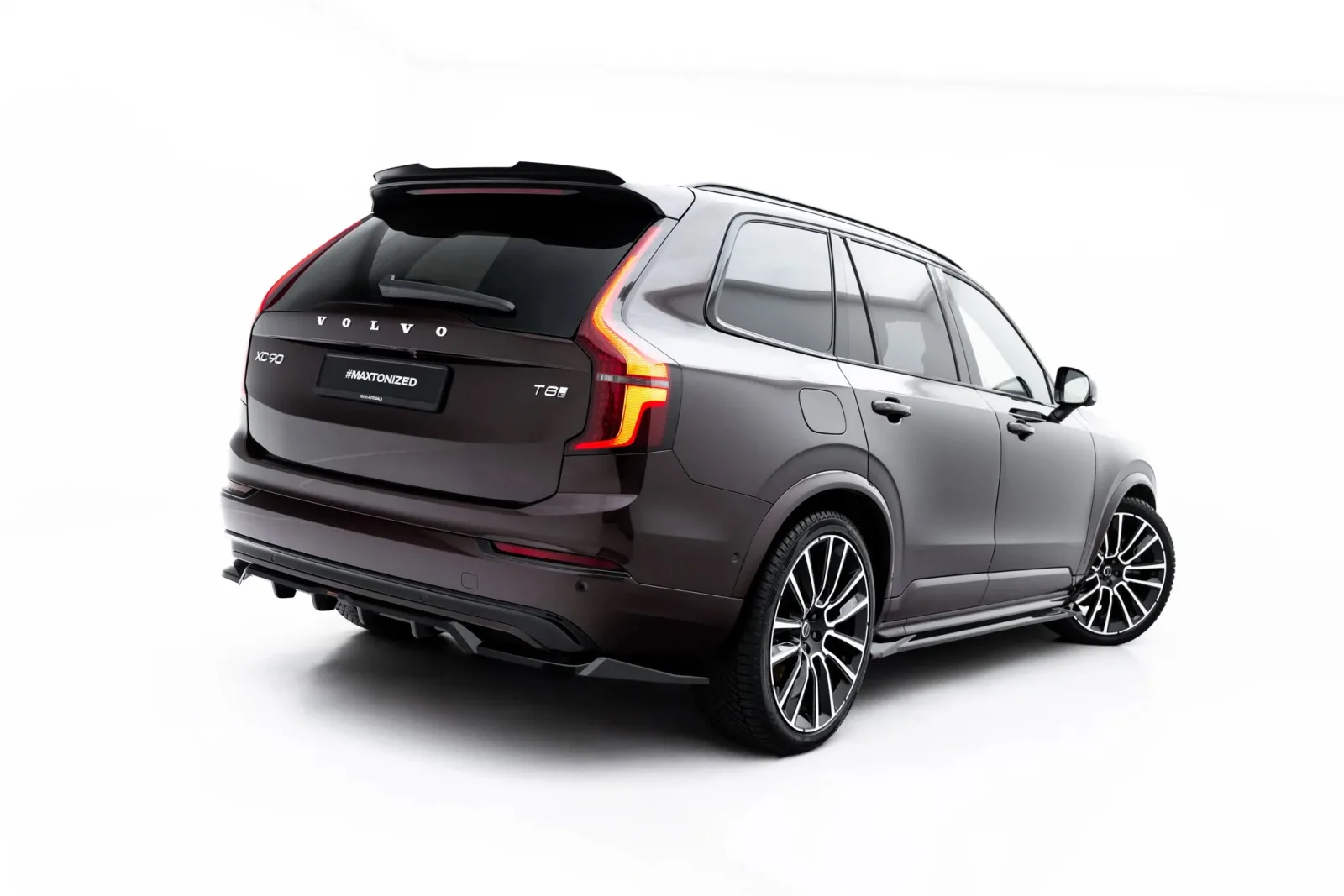 Rear Splitter (With Diffuser) compatible with Volvo XC90 Mk2 Facelift 2