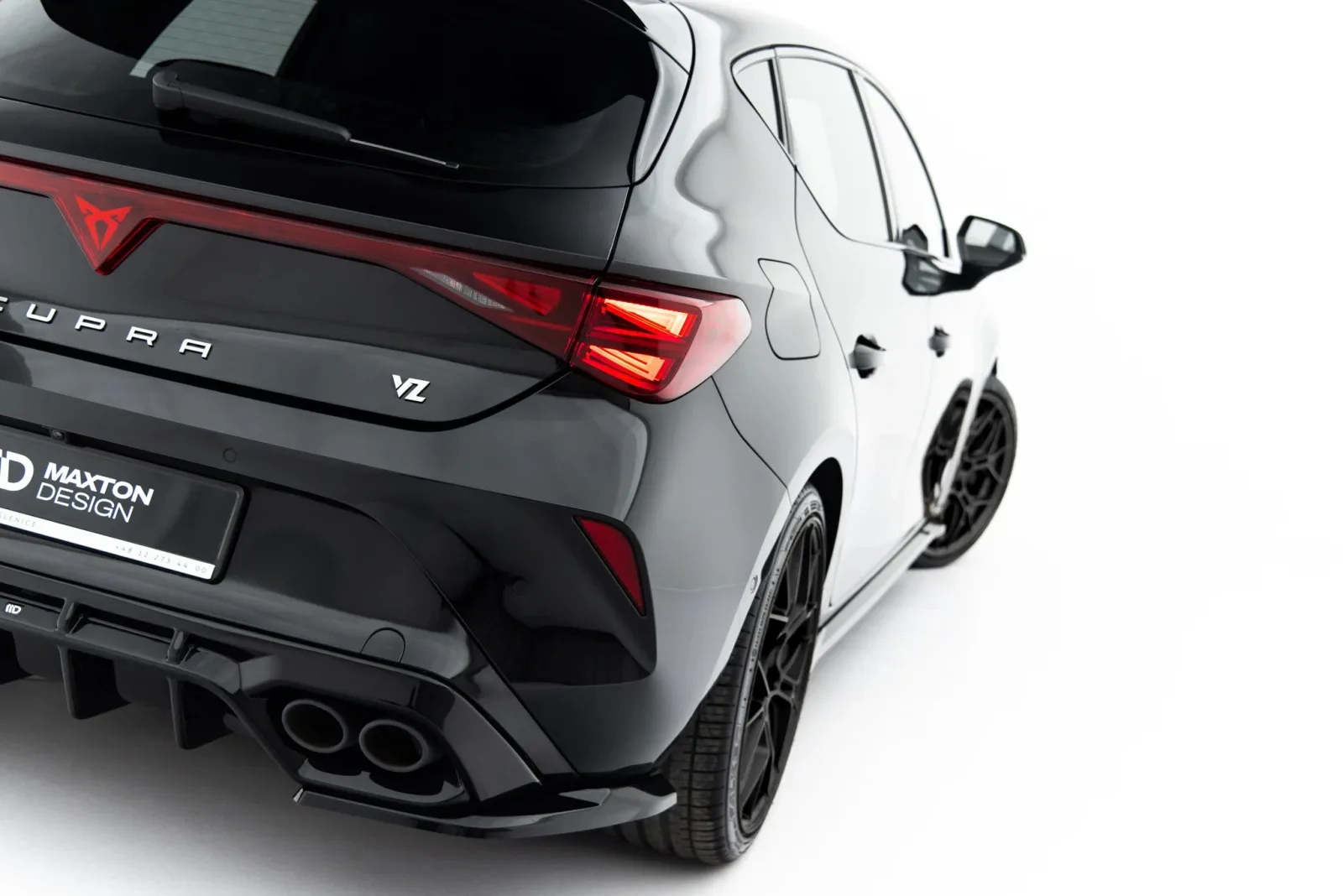 Rear Side Splitters V.2 compatible with Cupra Leon Hatchback Mk1 Facelift