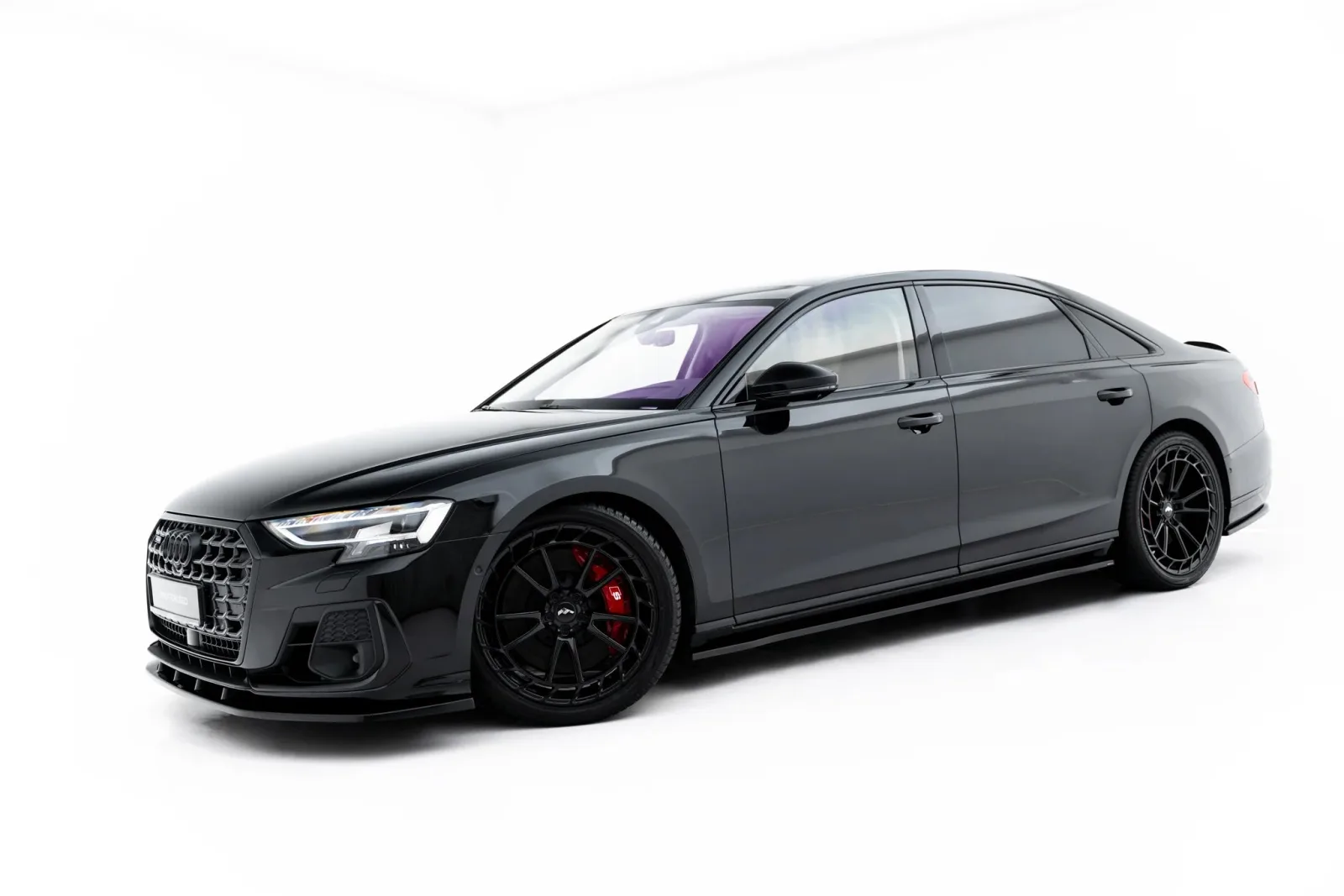 Side Skirts Diffusers compatible with Audi A8 S-Line Long D5 / D5 Facelift