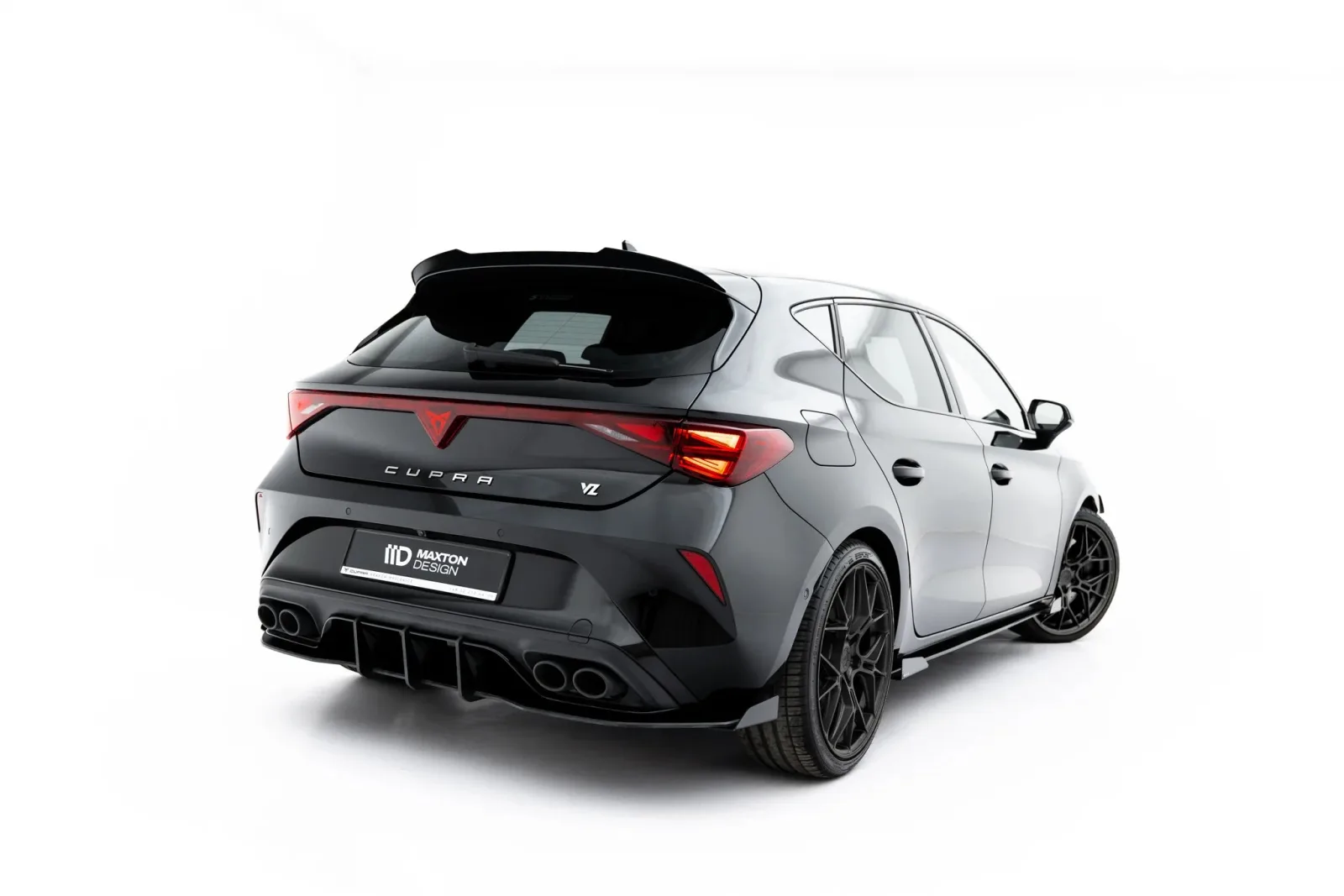 Rear Diffuser Street Pro + Flaps compatible with Cupra Leon Hatchback Mk1 Facelift
