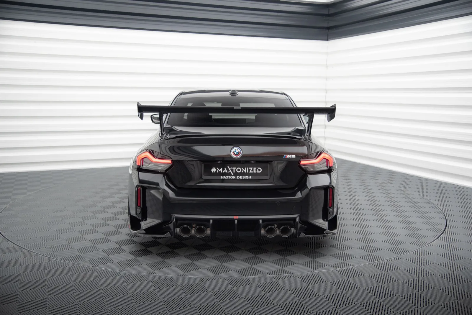 Carbon Spoiler With External Brackets compatible with BMW M2 G87 / M240i / 2 M-Pack / 2 Standard G42