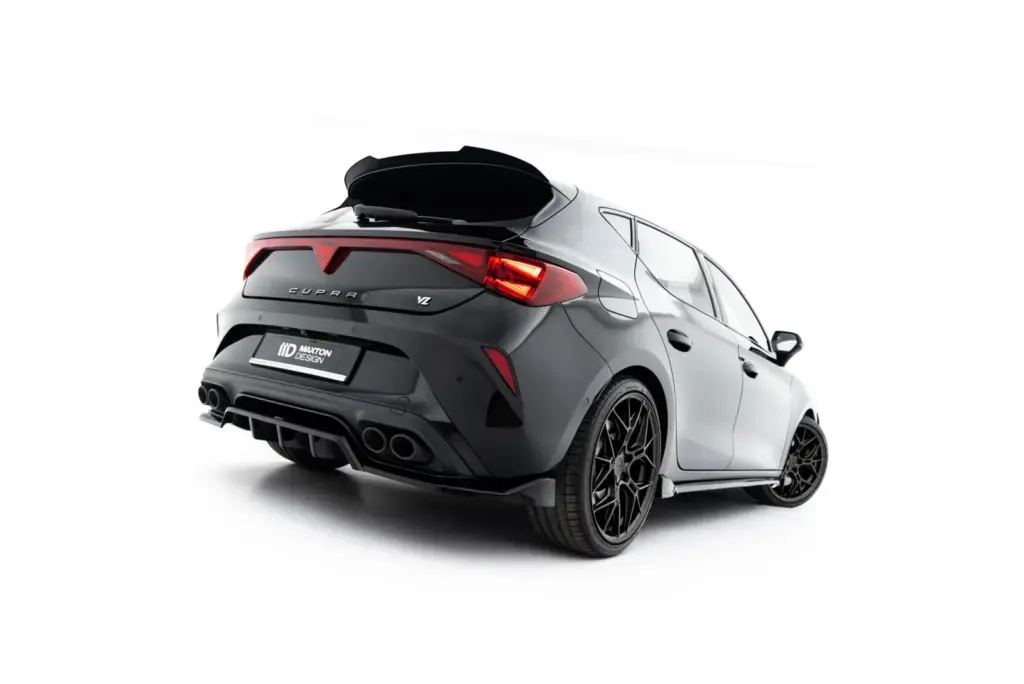 Rear Splitter (With Diffuser) V.1 compatible with Cupra Leon Hatchback Mk1 Facelift