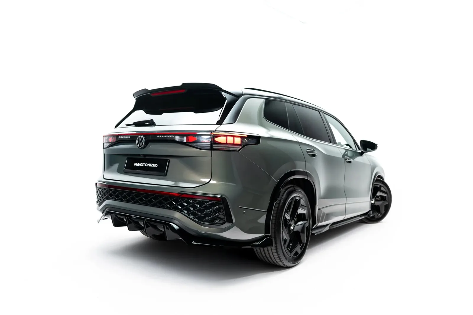 Rear Splitter (With Diffuser) compatible with Volkswagen Tayron R-Line Mk1