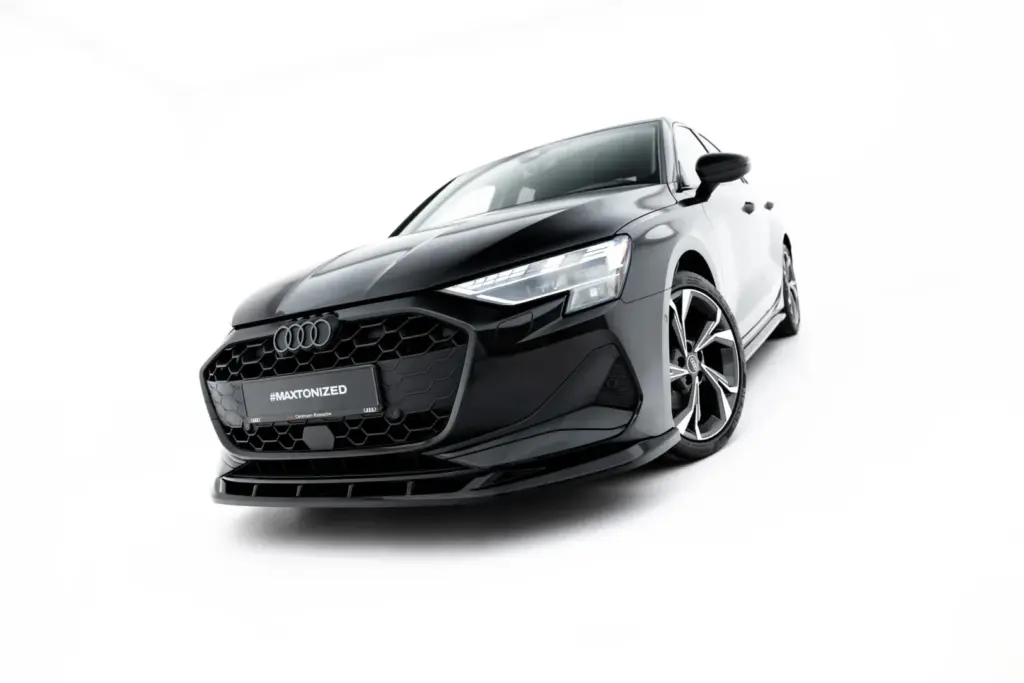 Front Splitter V.2 compatible with Audi A3 Sedan 8Y Facelift
