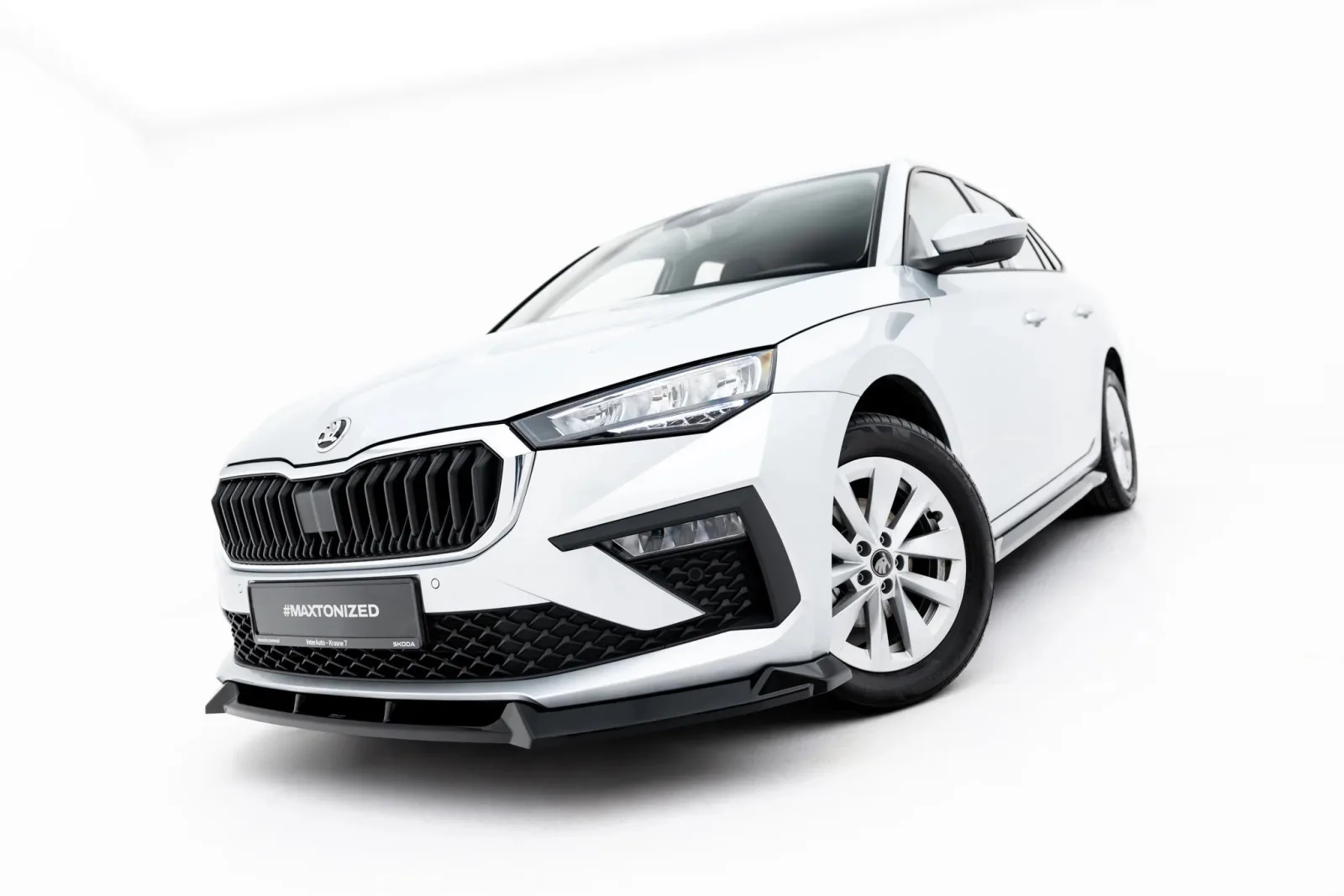 Front Splitter compatible with Skoda Scala Mk1 Facelift