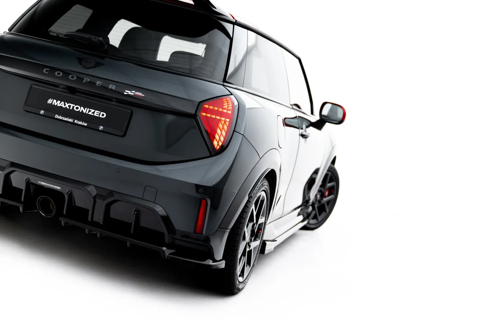 Rear Splitter (With Diffuser) compatible with Mini Cooper John Cooper Works F66