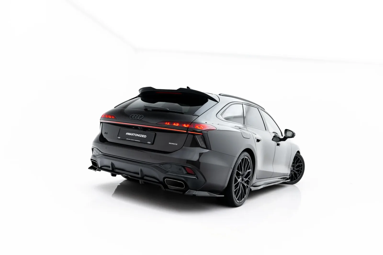 Rear Splitter (With Diffuser) V.3 compatible with Audi A6 S-Line C9