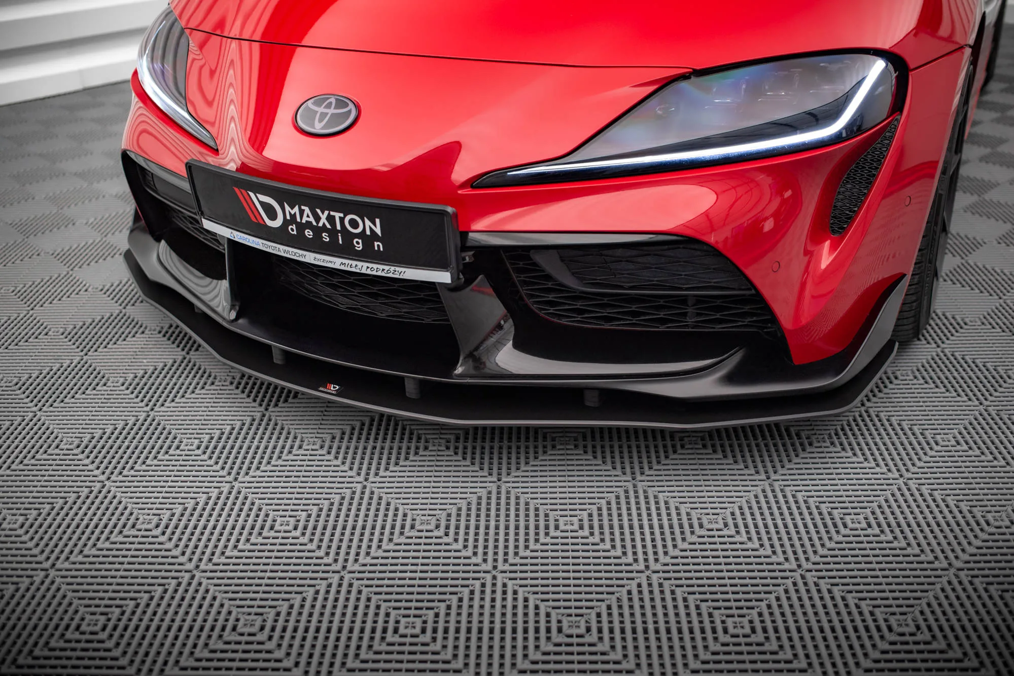 Street Pro Front Splitter Toyota Supra Mk Spojleri Ba